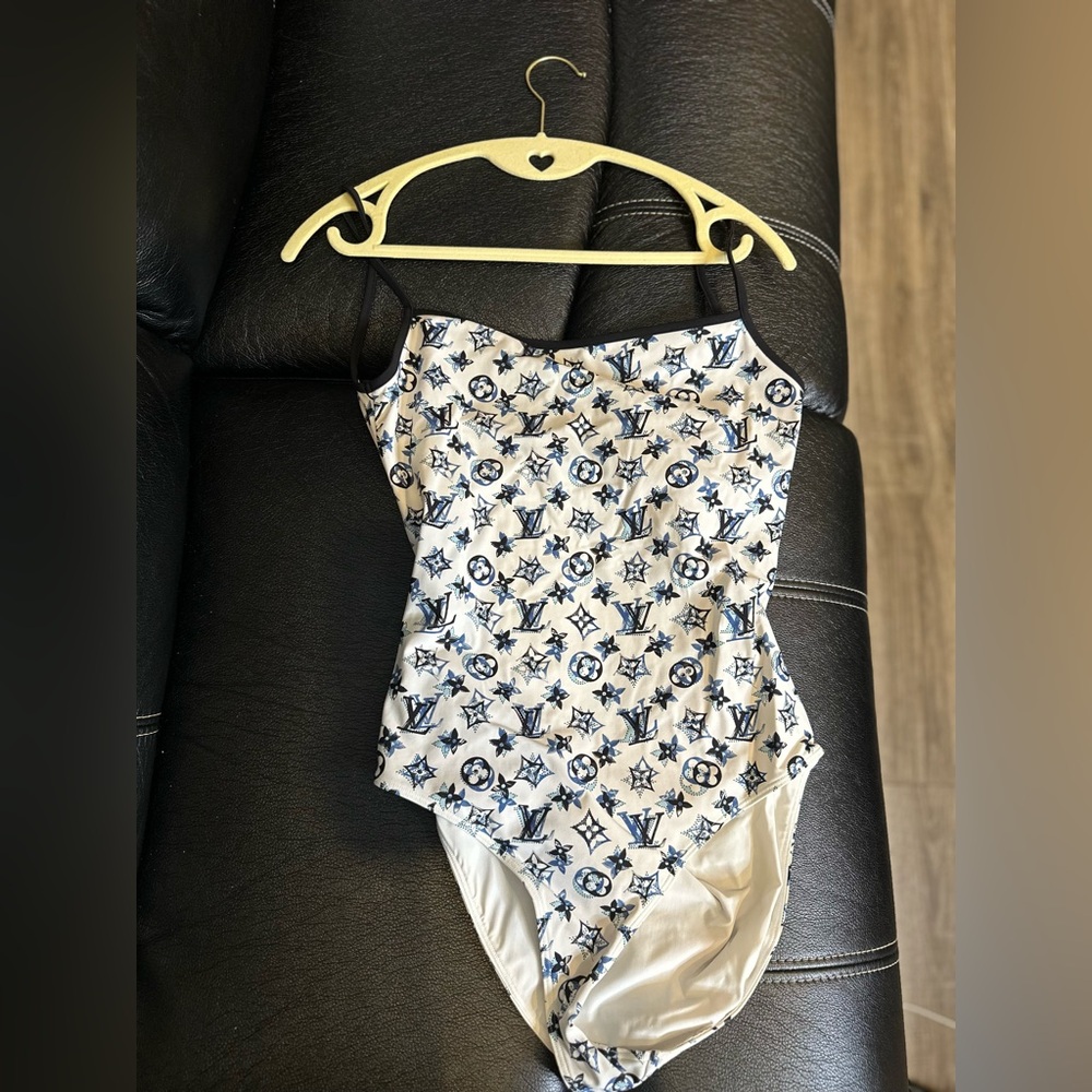 Louis Monogram One-Piece Swimsuit
